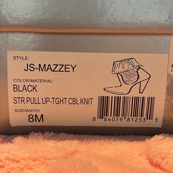 Jessica Simpson women's Massey sock boots size 8 black - Picture 4 of 9